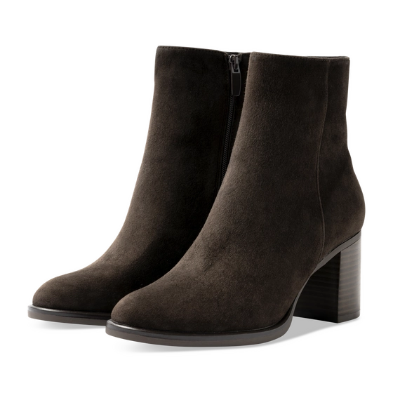 Bottines Marron Femme motif Uni Fermeture éclair                                                                                                     SAN MARINA