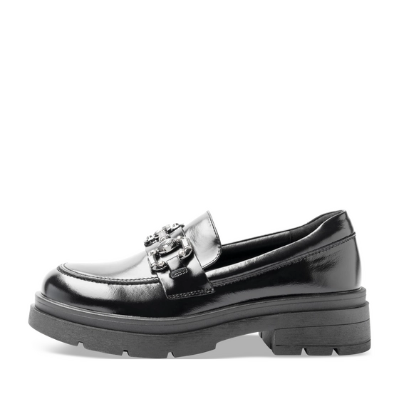 Mocassins NOIR Femme motif Uni A enfiler                                                                                                     SAN MARINA