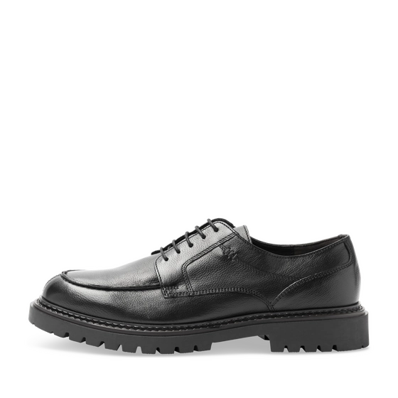 Derbies NOIR Homme CUIR motif Uni Lacets                                                                                                     SAN MARINA