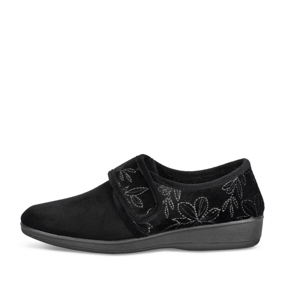 Chaussons NOIR Femme motif Uni Scratch                                                                                                     PATRIZIA