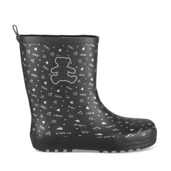 Bottes de pluie NOIR Femme motif Uni A enfiler                                                                                                     LULU CASTAGNETTE