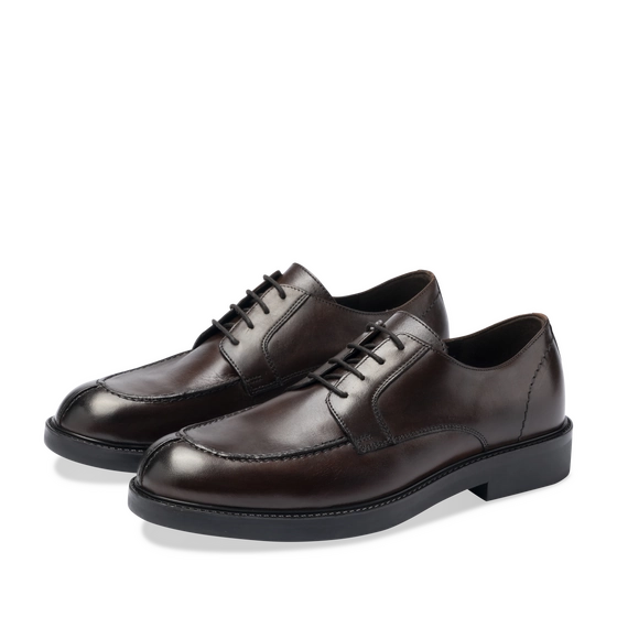 Derbies Marron Homme CUIR motif Uni A enfiler                                                                                                     SAN MARINA
