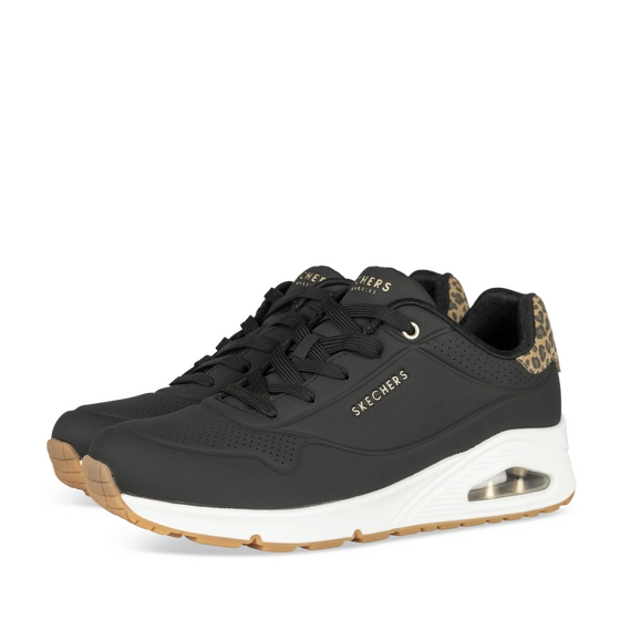 Baskets NOIR Femme motif Uni Lacets                                                                                                     SKECHERS