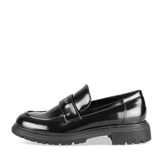 Mocassins NOIR Femme motif Uni A enfiler                                                                                                     MERRY SCOTT