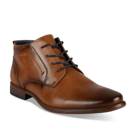 Bottines Marron Homme motif Uni Lacets                                                                                                     B-BLAKE