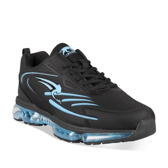 Baskets NOIR Homme motif Uni Lacets                                                                                                     AIRNESS