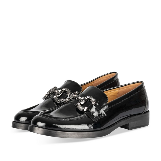Mocassins NOIR Femme motif Uni A enfiler                                                                                                     MERRY SCOTT