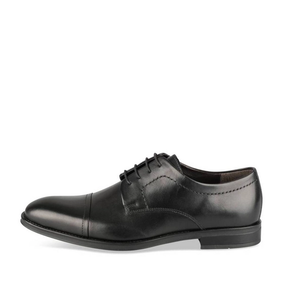 Derbies NOIR Homme CUIR motif Uni Lacets                                                                                                     MATTEO ROSSI