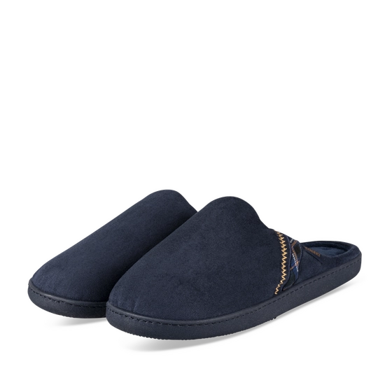 Chaussons MARINE Homme motif Uni A enfiler                                                                                                     ISOTONER