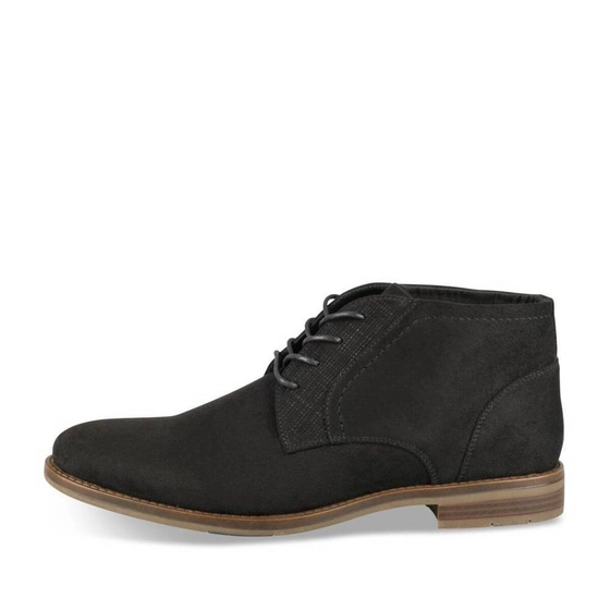 Bottines NOIR Homme motif Uni Lacets                                                                                                     B-BLAKE