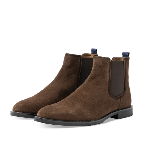 Bottines Marron Homme motif Uni A enfiler                                                                                                     SAN MARINA