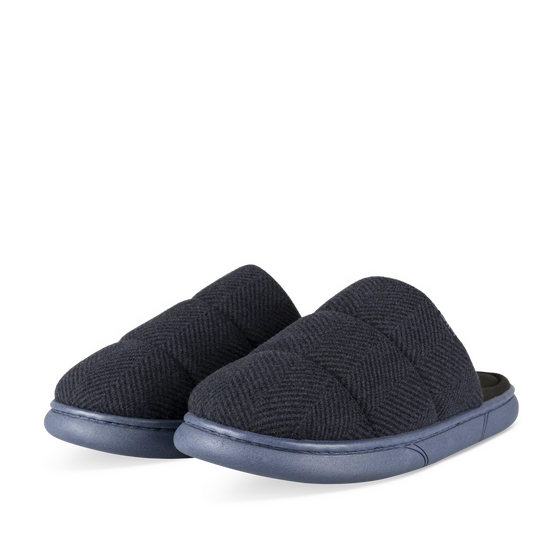 Chaussons MARINE Homme motif Uni A enfiler                                                                                                     DIM