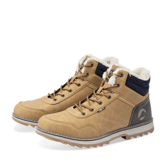 Bottines Marron Homme motif Uni Lacets                                                                                                     PATAUGAS