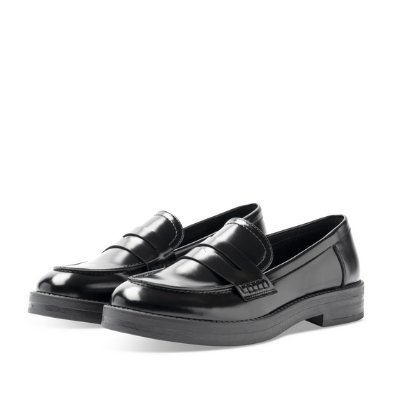 Mocassins NOIR Femme motif Uni A enfiler                                                                                                     SAN MARINA