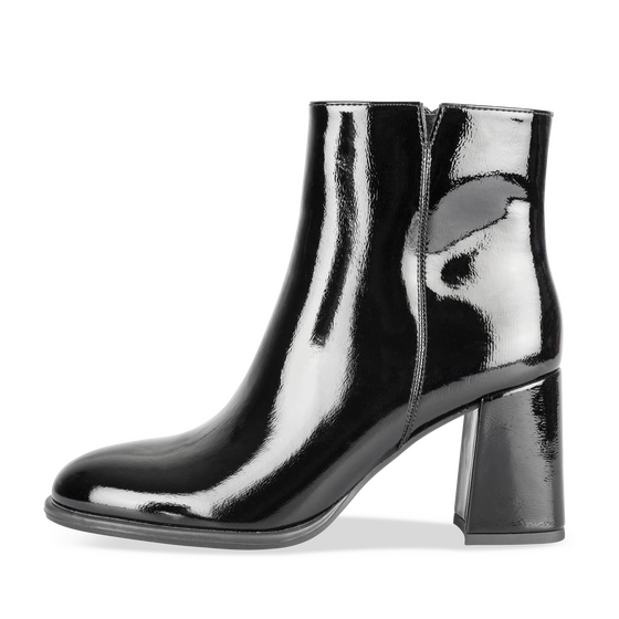 Bottines NOIR Femme motif Uni Fermeture éclair                                                                                                     SINEQUANONE