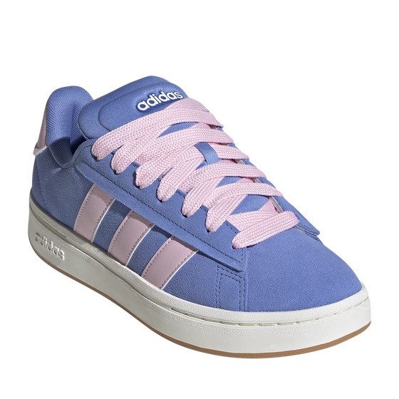 Baskets BLEU Femme CUIR motif Uni Lacets                                                                                                     ADIDAS