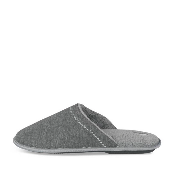Chaussons GRIS Homme motif Uni A enfiler                                                                                                     BLUE RHYTHM
