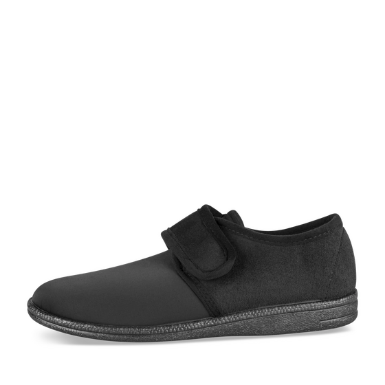 Chaussons NOIR Homme motif Uni A enfiler                                                                                                     ARIZONA BY PATRIZIA