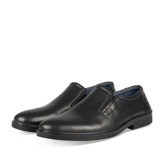 Chaussures confort NOIR Homme motif Uni Elastique                                                                                                     B-BLAKE