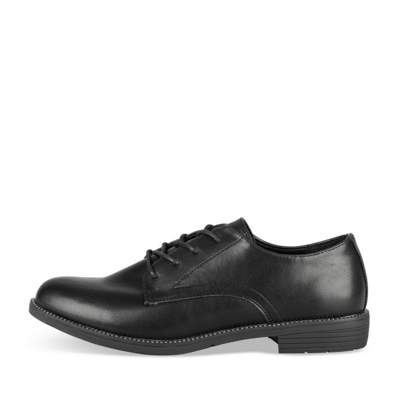 Derbies NOIR Femme motif Uni Lacets                                                                                                     PHILOV
