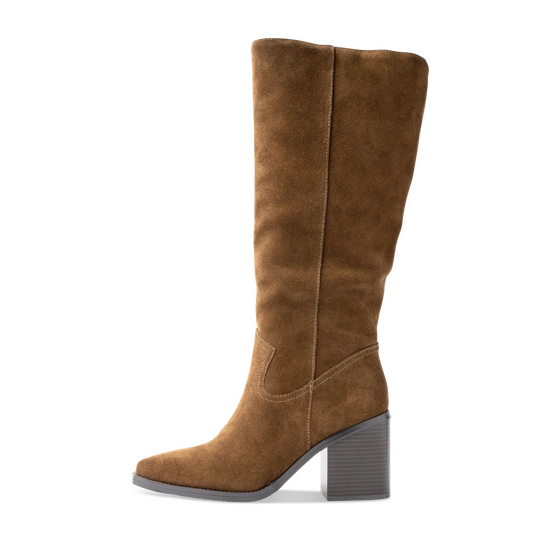 Bottes COGNAC Femme motif Uni Fermeture éclair                                                                                                     SAN MARINA