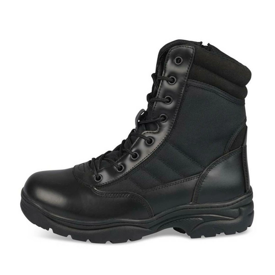 Chaussures de sécurité NOIR Homme CUIR motif Uni Lacets                                                                                                     SAFETY JOGGER