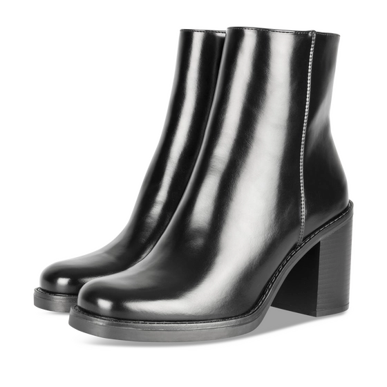 Bottines NOIR Femme motif Uni Fermeture éclair                                                                                                     MERRY SCOTT