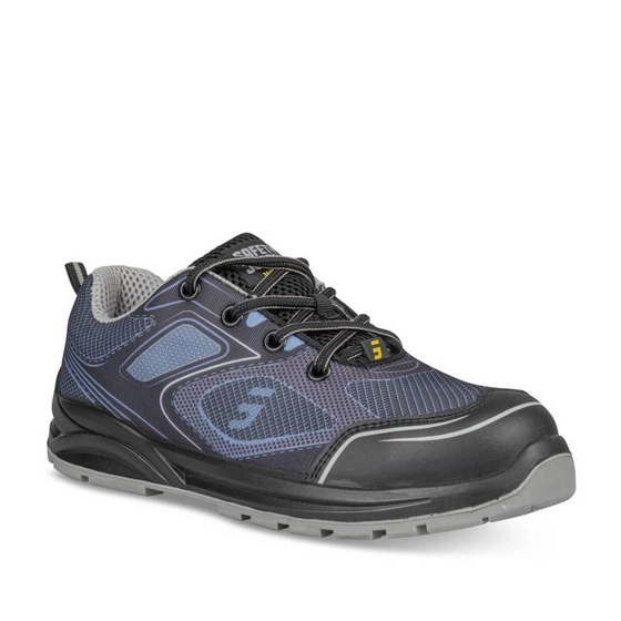 Chaussures de sécurité GRIS Homme motif Uni Lacets                                                                                                     SAFETY JOGGER