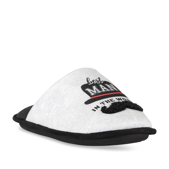 Chaussons GRIS Homme motif Uni A enfiler                                                                                                     FREECODER