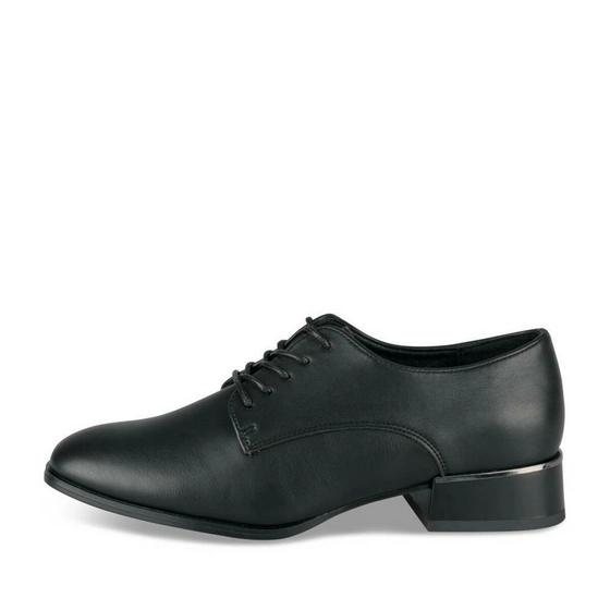 Derbies NOIR Femme motif Uni A enfiler                                                                                                     PHILOV