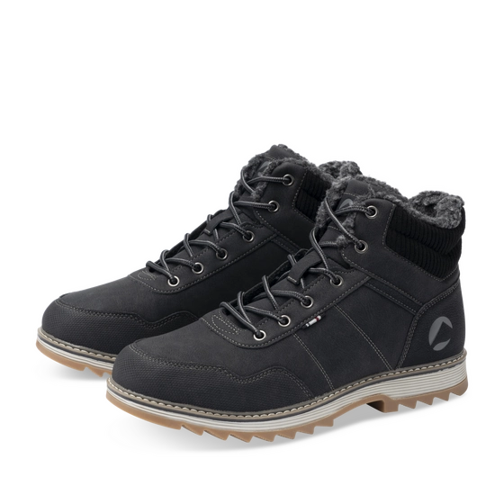Bottines NOIR Homme motif Uni A enfiler                                                                                                     PATAUGAS