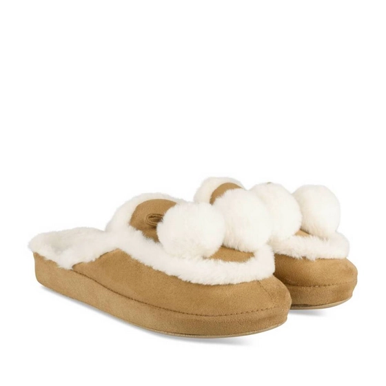 Chaussons Marron Femme motif Uni A enfiler                                                                                                     MERRY SCOTT