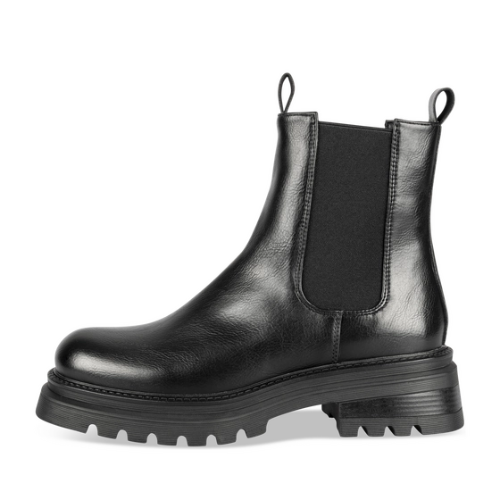 Bottines NOIR Femme motif Uni A enfiler                                                                                                     MERRY SCOTT