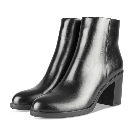 Bottines NOIR Femme motif Uni Fermeture éclair                                                                                                     SINEQUANONE