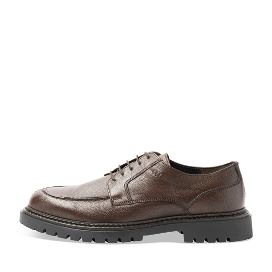 Derbies Marron Homme CUIR motif Uni Lacets                                                                                                     SAN MARINA