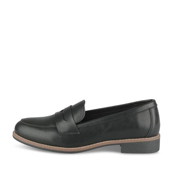 Mocassins NOIR Femme motif Uni A enfiler                                                                                                     PHILOV
