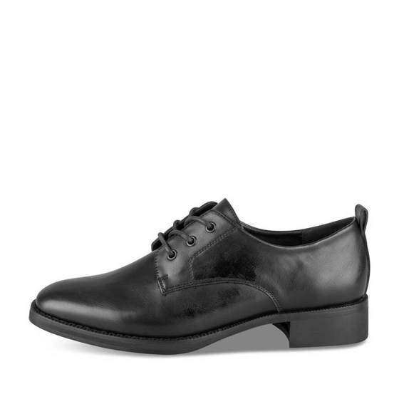 Derbies NOIR Femme motif Uni Lacets                                                                                                     PHILOV