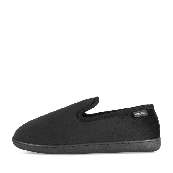 Chaussons NOIR Homme motif Uni A enfiler                                                                                                     ISOTONER