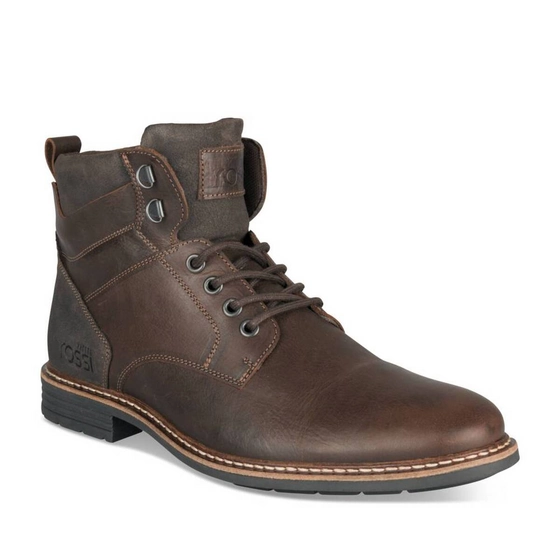 Bottines Marron Homme CUIR motif Uni A enfiler                                                                                                     MATTEO ROSSI