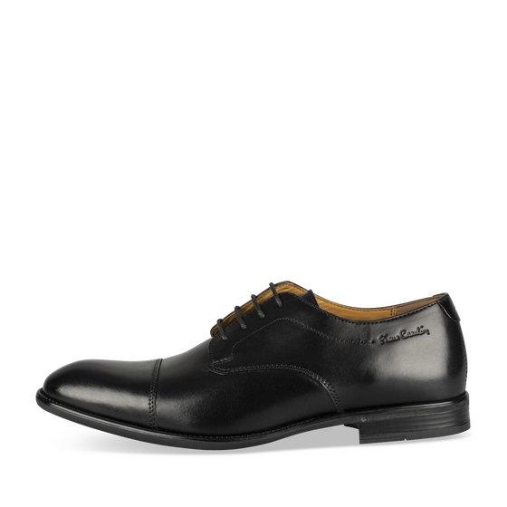 Derbies NOIR Homme CUIR motif Uni Lacets                                                                                                     PIERRE CARDIN