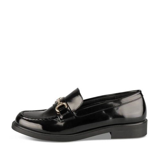 Mocassins NOIR Femme motif Chaîne A enfiler                                                                                                     PHILOV