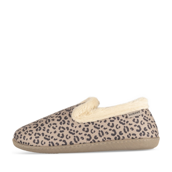 Chaussons LEOPARD Femme motif Animal A enfiler                                                                                                     ISOTONER