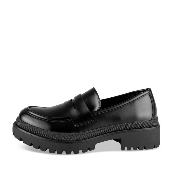 Mocassins NOIR Femme motif Uni A enfiler                                                                                                     MERRY SCOTT