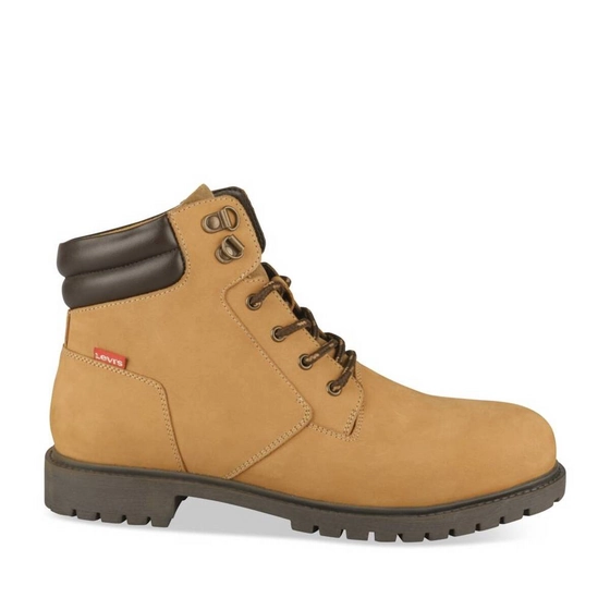 Bottines Marron Homme CUIR motif Uni Lacets                                                                                                     LEVIS