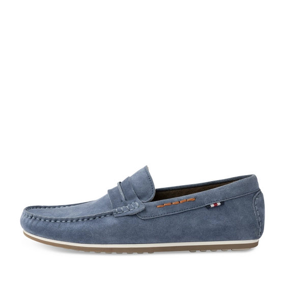 Mocassins JEANS Homme CUIR motif Uni A enfiler                                                                                                     SAN MARINA