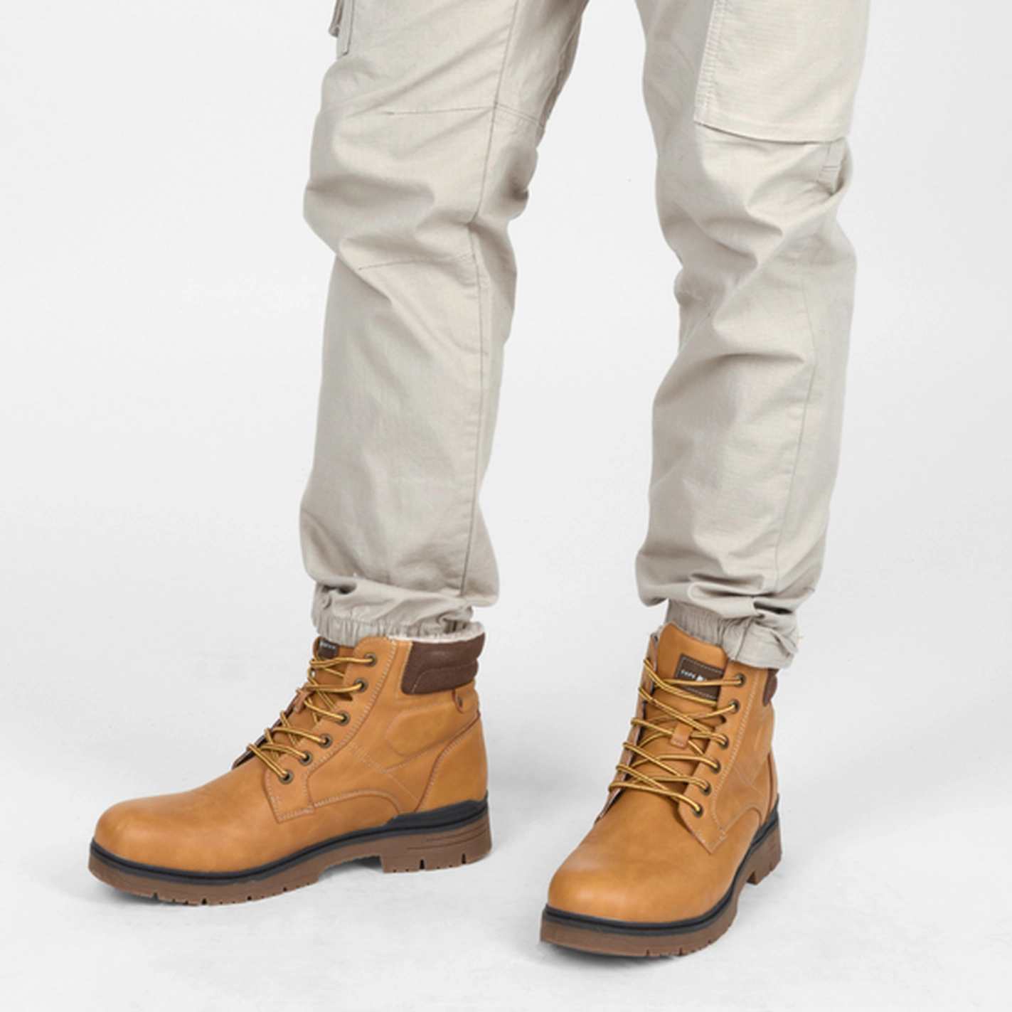 Bottines Marron Homme motif Uni A enfiler                                                                                                     CAPE MOUNTAIN