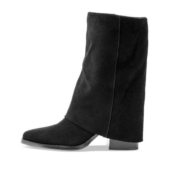 Bottines NOIR Femme motif Uni A enfiler                                                                                                     SAN MARINA