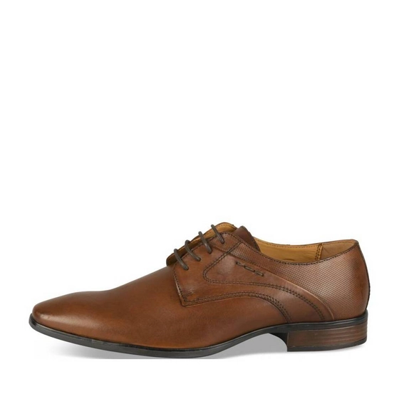 Derbies Marron Homme CUIR motif Uni Lacets                                                                                                     PIERRE CARDIN