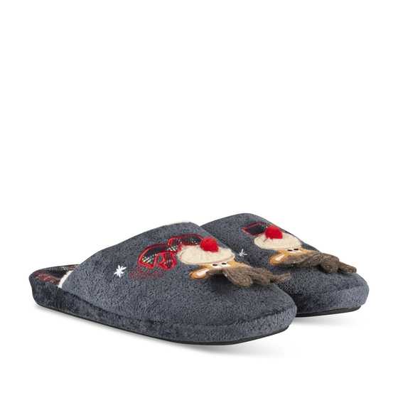 Chaussons MARINE Homme motif Uni A enfiler                                                                                                     FREECODER