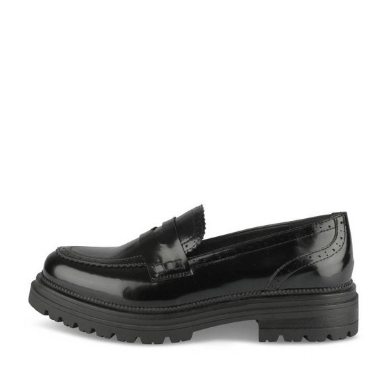 Mocassins NOIR Femme motif Uni A enfiler                                                                                                     MERRY SCOTT